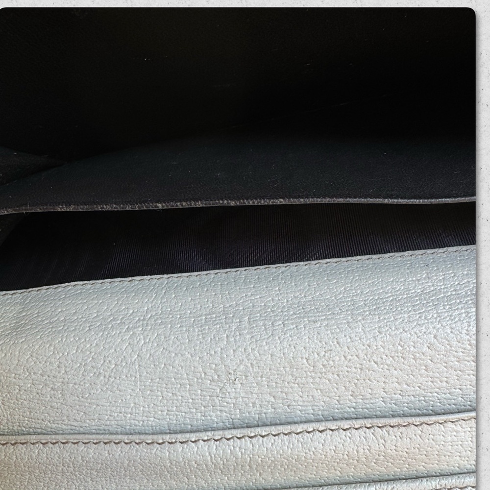 Gucci Abbey Continental Long Wallet Monogram GG Flap Authentic - Picture 9 of 11